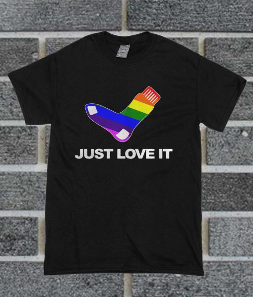 LGBT Sock Just Love It T Shirt