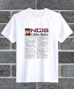 Leroy Jethro Gibbs NCIS Gibbs Rules T Shirt