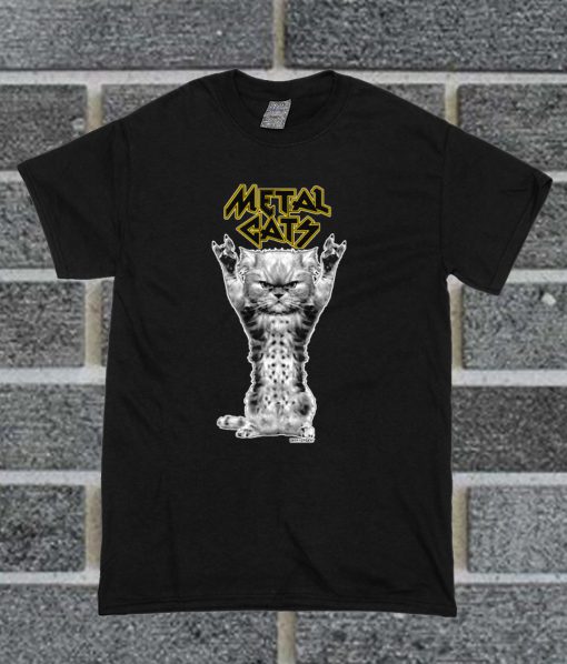 Metal Cats T Shirt