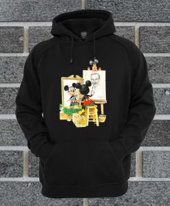 Mickey Mouse Drawing Hoodie