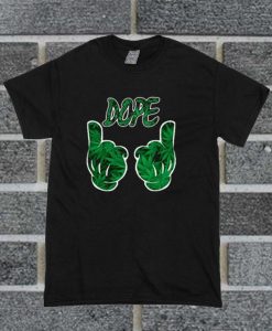 Mickey Mouse Hand Dope Marijuana T Shirt