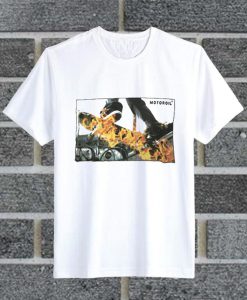 Motor Oil Flame T Shirt