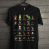 Nintendo Super Mario Bros Character T Shirt