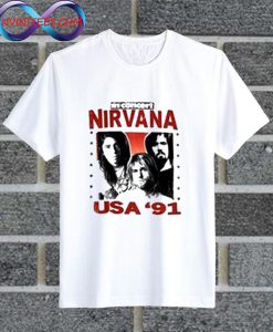 Nirvana USA 91 T Shirt