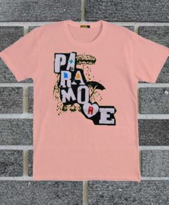 Paramore Pink Umbrella T Shirt