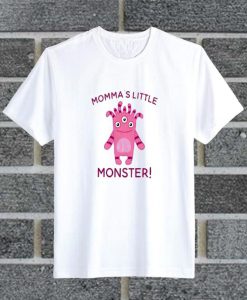 Pink Cute Monster Baby T Shirt