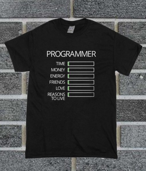 Programmer Stats T Shirt