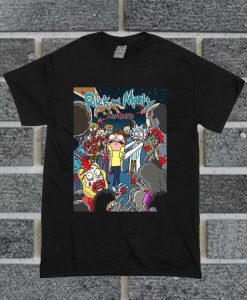 Rick And Morty Zombies T Shirt