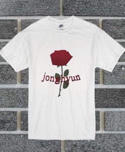 Shinee Jonghyun Rose Long T Shirt
