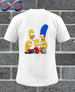 Simpson Family Back T Shirt