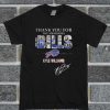 Thank You For The Memories Bills Kyle Williams 95 T Shirt
