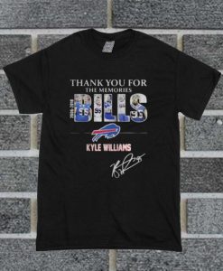 Thank You For The Memories Bills Kyle Williams 95 T Shirt