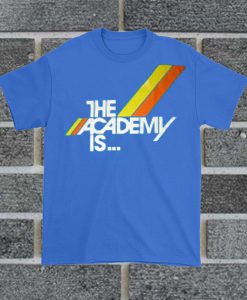 The Academy Is... Blue Stripe T Shirt