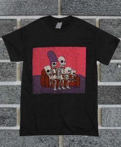 The Simpsons Skeletons T Shirt