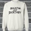 Thrasher Skate And Destroy Sweatshirt