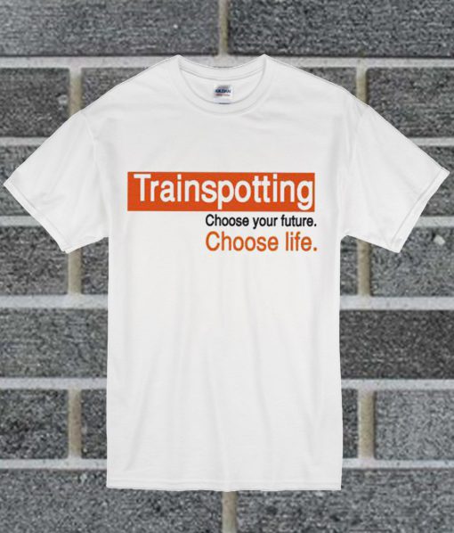 Trainspotting Retro Choose Life Inspired Movie Film 90s Classic Uk Stylish T Shirt