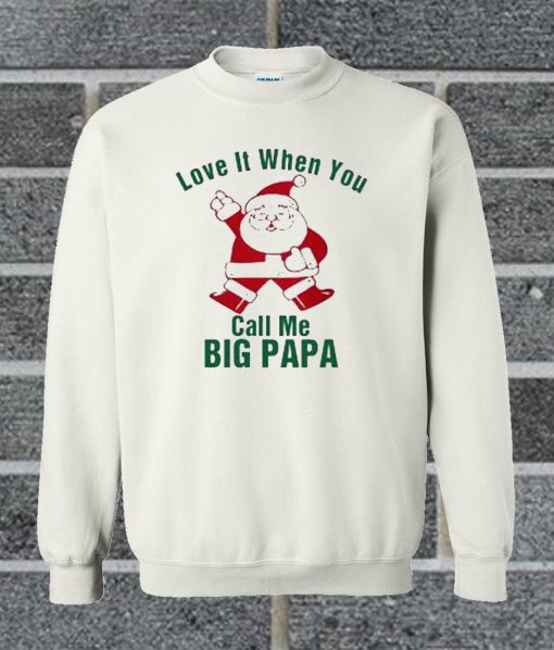 Trend Fashion Big Papa Claus Crewneck Sweatshirt