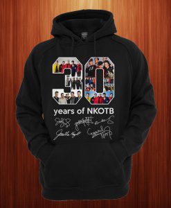 30 Years Of Nkotb Signatures Hoodie