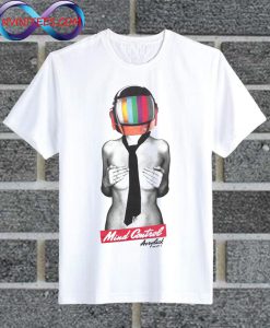 Acrylick Mind Control White T Shirt