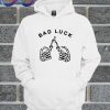 Bad Luck Finger Skull Hoodie