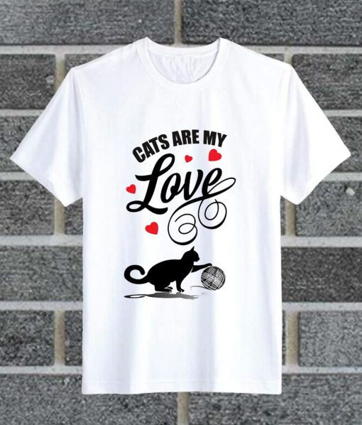 Cat Lovers Cat T Shirt