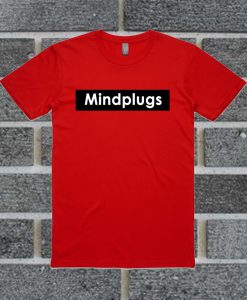 Classic Mind Plugs Red T Shirt