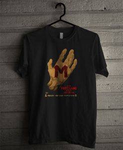 Fritz Lang’s M Peter Lorre Hand Silk Screened New T Shirt