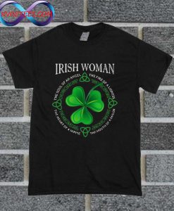 Irish Woman The Soul Of An Angel T Shirt