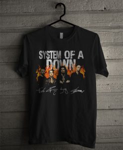 Official System Of A Down Rock Band T Shirt