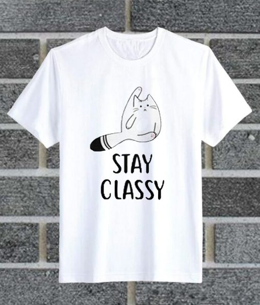 Pussy Cat Stay T Shirt