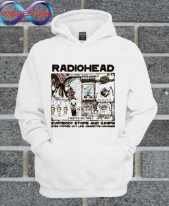 Radiohead Colored In Drawing Hoodie