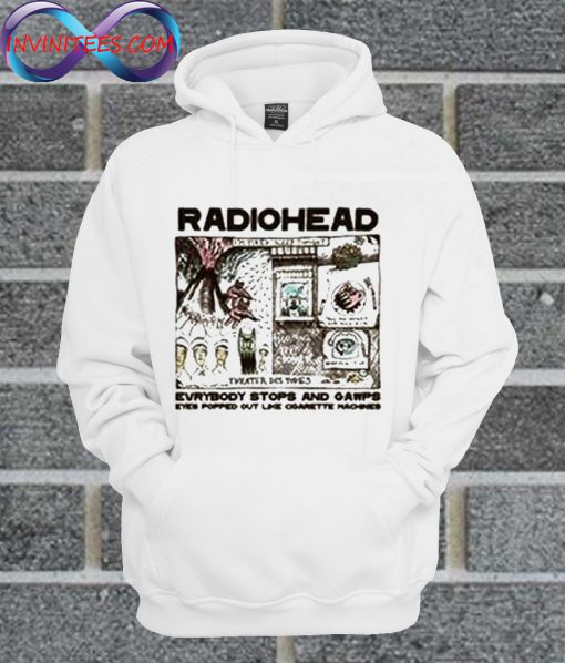 Radiohead Colored In Drawing Hoodie
