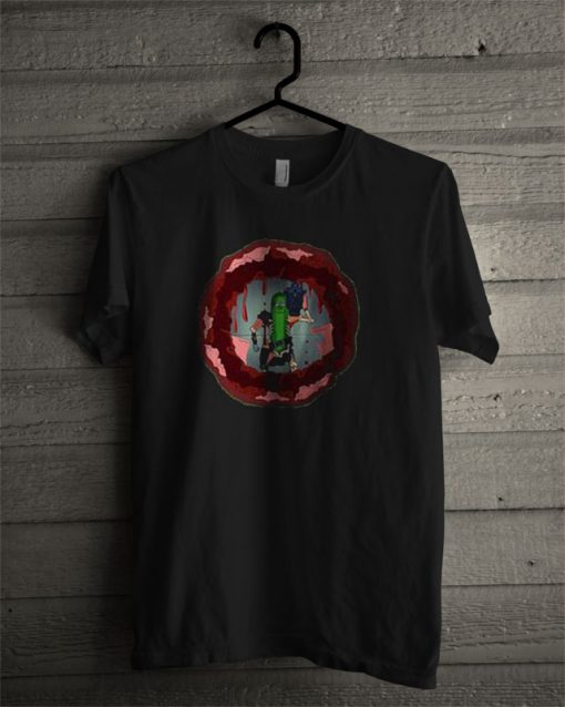 Rick And Morty Hole In The Wall T Shirt