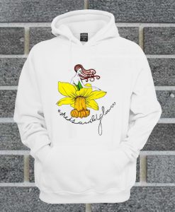 She Is A Golden Flower Hoodie