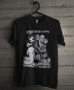 System Of A Down Rock Band T Shirt
