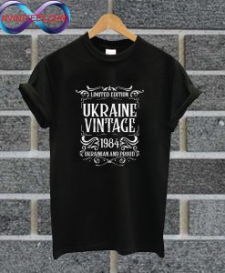 1984 Ukraine Vintage T Shirt