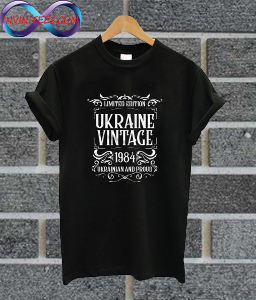 1984 Ukraine Vintage T Shirt