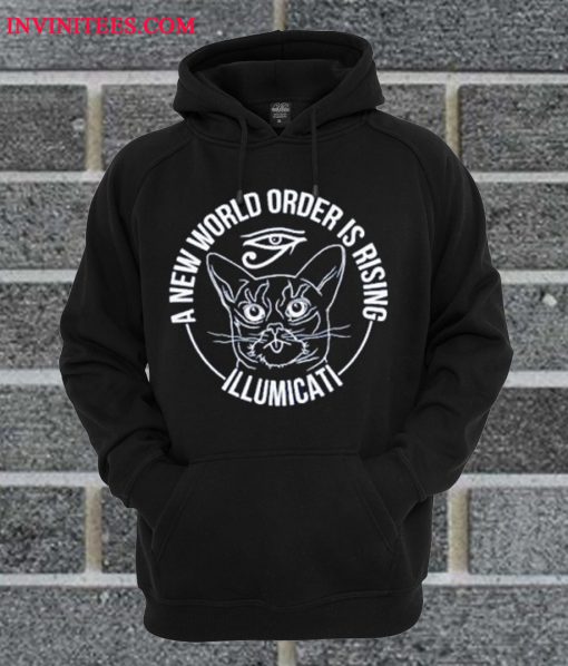 A New World Order Is Rising Illumicati Cat Hoodie