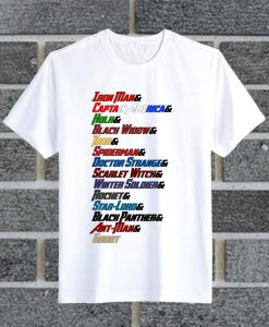 Avengers & Friends T Shirt
