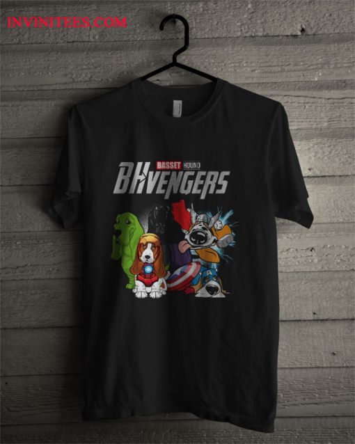 Basset Hound BHvengers Marvel Avengers Endgame T Shirt