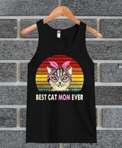 Best Cat Mom Ever Vintage Tank Top
