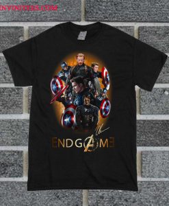 Captain America Avengers Endgame Signature T Shirt