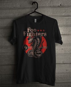Cobra Snake Foo Figgters T Shirt
