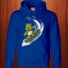 Don't Care Bear Surfing Hoodie
