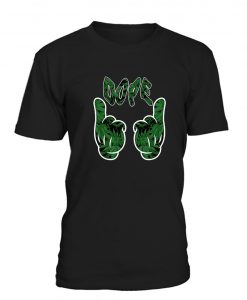 Dope Weed Hands Cartoon T Shirt