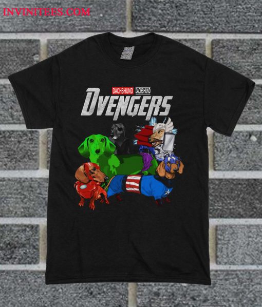 Dvengers Dachshund T Shirt