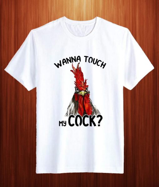 Hei Wanna Touch My Cock T Shirt