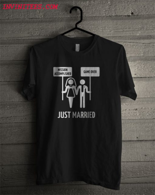 Just Married T Shirt