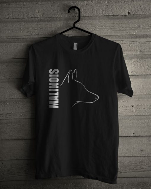 Malinois Dog Fitted T Shirt