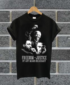 Mandela, Martin Luther King, Malcolm X T Shirt